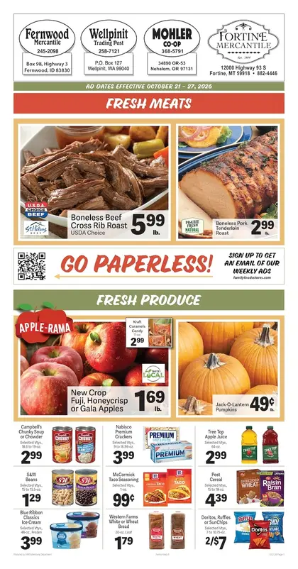 Wellpinit Trading Post Weekly Ad