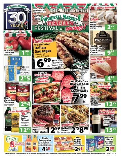 Windfall Market Weekly Ad