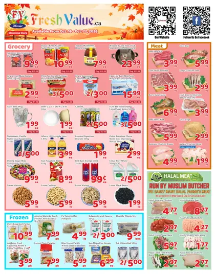 Fresh Value Fresh Value (Etobicoke) Flyer October 16 to 22