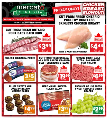 Mercato Fresh Mercato Fresh Flyer October 16 to 22