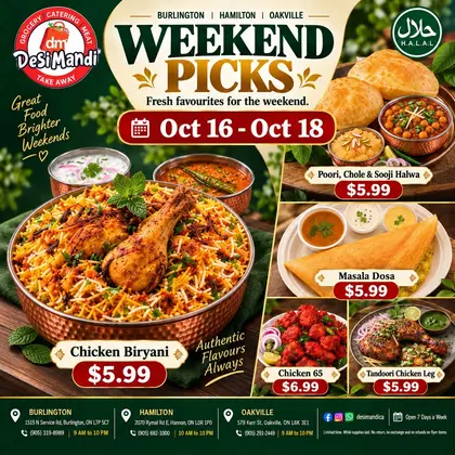 DesiMandi DesiMandi Flyer October 16 to 22