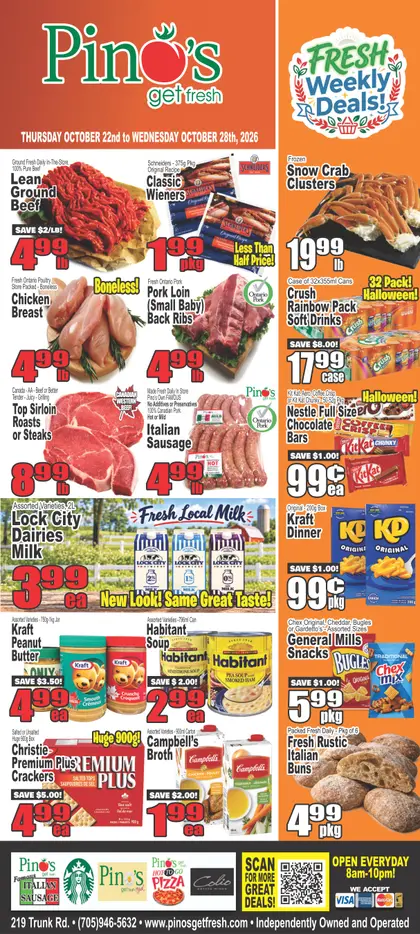 Pino's Pino's Flyer October 22 to 28